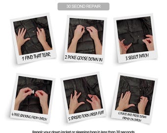 Self-adhesive Repair Patch Kit – 30-second Fix Pre-cut Waterproof