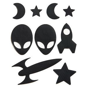 Kit Patch Di Riparazione Per Piumini - 7 Toppe Autoadesive Impermeabili, Colore Marrone Scuro - Foto 4