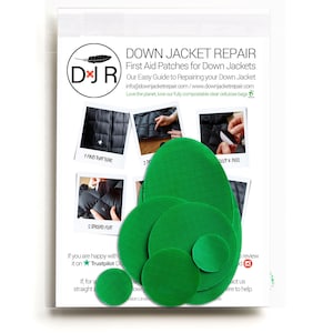 Self-Adhesive Repair Patch Kit – 30-Second Fix | Pre-Cut Waterproof Patches for Down Jackets, Tents, Backpacks, Camping & Festival Gear