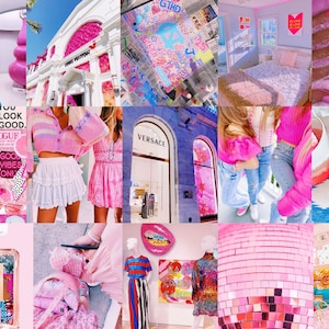 Preppy Collage Kit With 50 Pictures digital Download, Digital Print ...