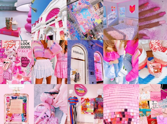 Preppy Collage Kit With 50 Pictures digital Download 