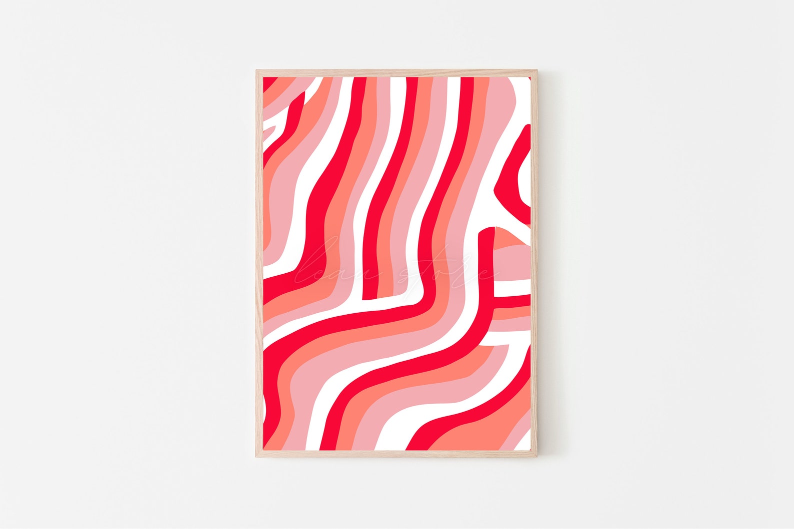 Preppy wall art pack of 6 digital download Digital print Etsy