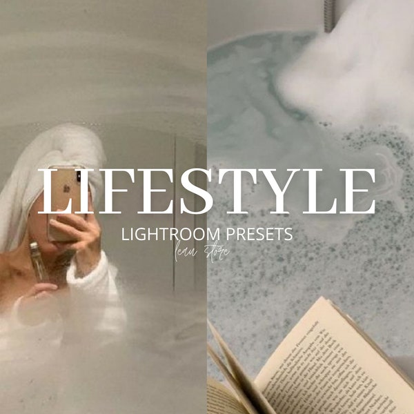 4 LIFESTYLE Mobile Lightroom Preset Influencer Preset Travel Blogger Instagram Lifestyle Fashion Dng Preset No Filter Natural Clean