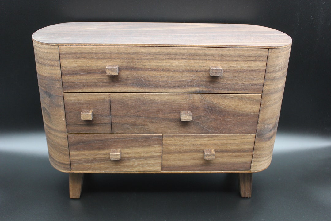 Luxury Handmade Small Chest of Drawers - Keepsake & Treasures Storage ...