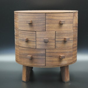 Luxury Handmade Small Chest of Drawers - Keepsake & Treasures Storage - Exclusive Home Decor Addition