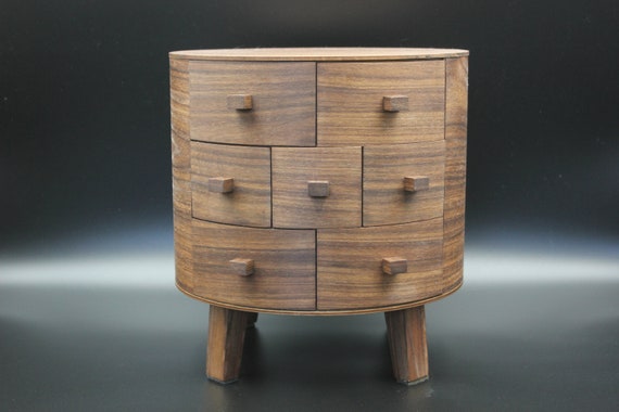 Luxury Handmade Small Chest of Drawers Keepsake Treasures Storage Exclusive Home Decor Addition Etsy