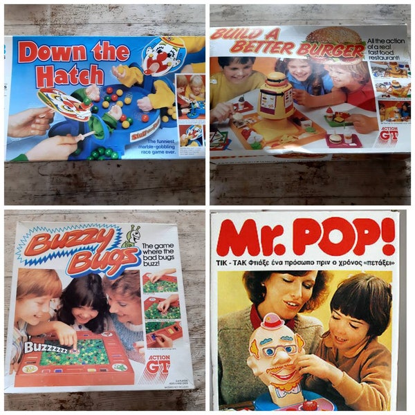 Vintage Board Games Etsy