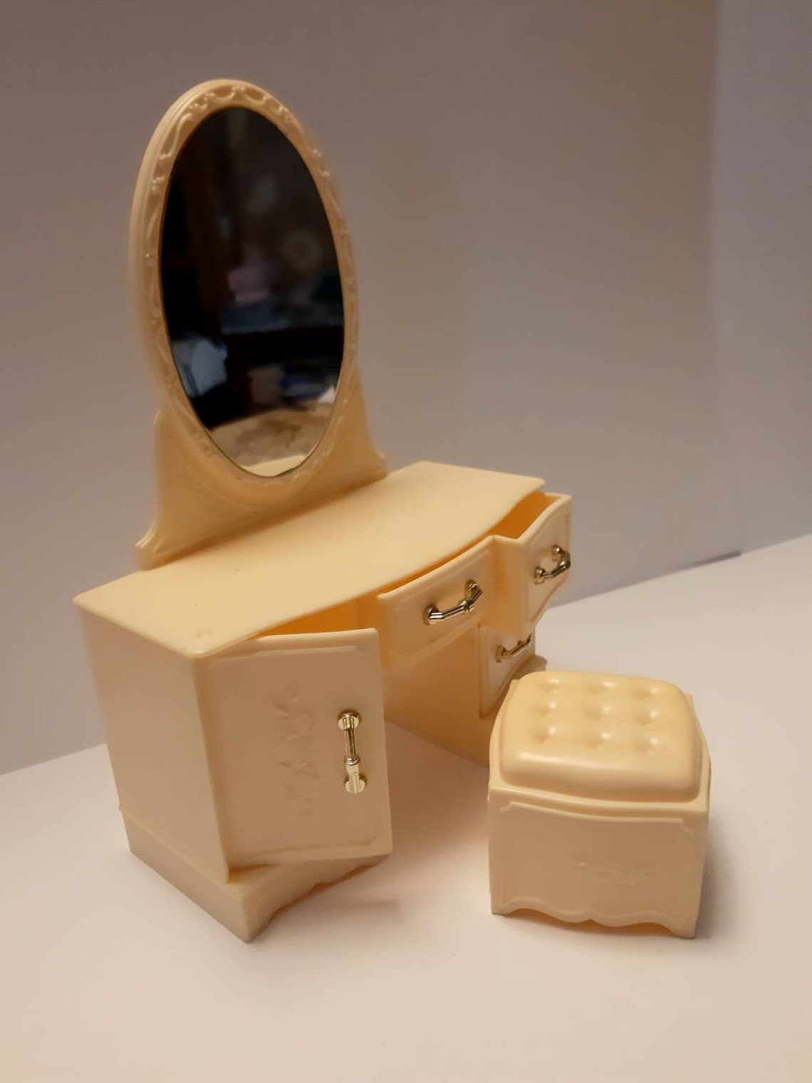 Vintage Sindy Doll Furniture Bedroom Etsy