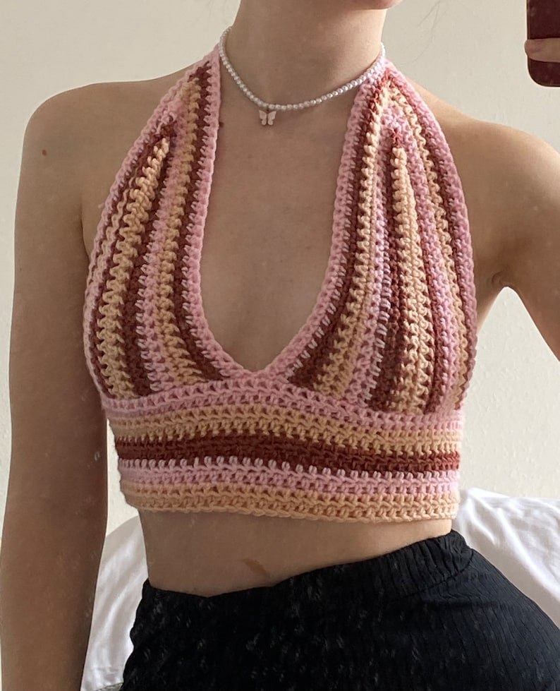 PATTERN Summer Crochet Halter Neck this is not a top its a pattern image 3