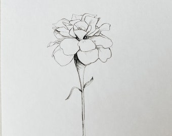 Marigold Tattoo Etsy Marigold Tattoo Etsy