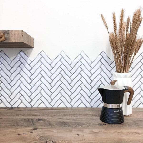 Peel and Stick Tile Bathroom - Etsy UK