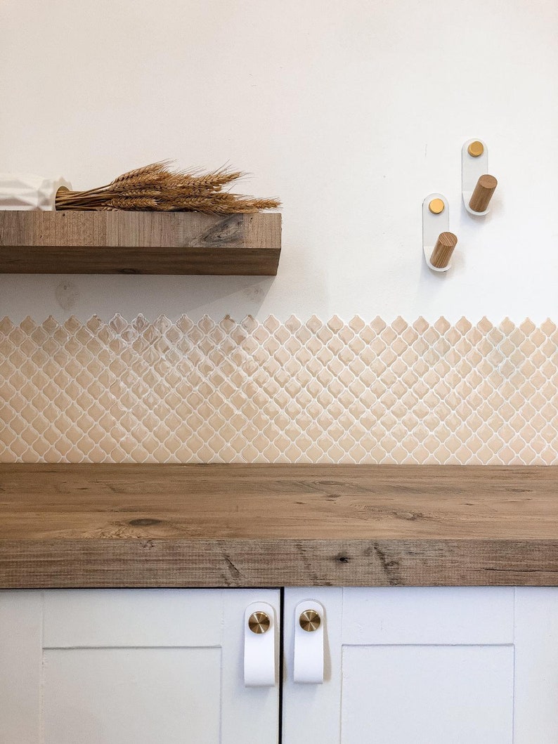 Stick on Tile Peel and Stick Tile Splashback Kitchen Etsy