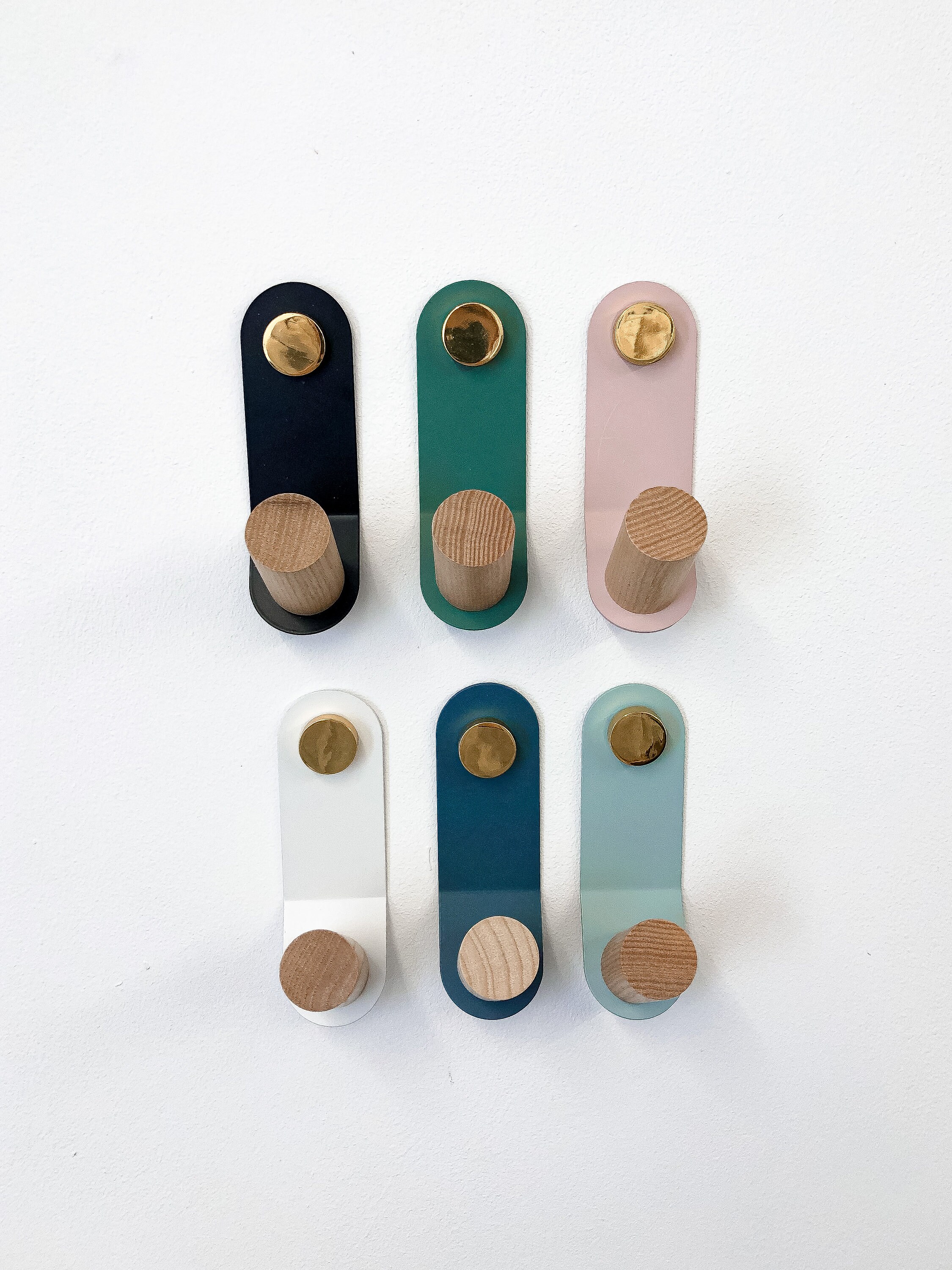 Decorative Modern Hooks Wood Metal Wall Hook Vanlife Etsy