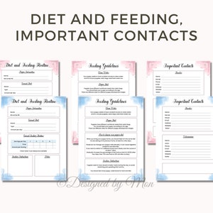 Puppy Pack Printables for Dog Breeding - Puppy Kit | Puppy Packs | Dog ...