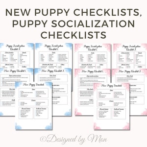 Puppy Pack Printables for Dog Breeding - Puppy Kit | Puppy Packs | Dog ...