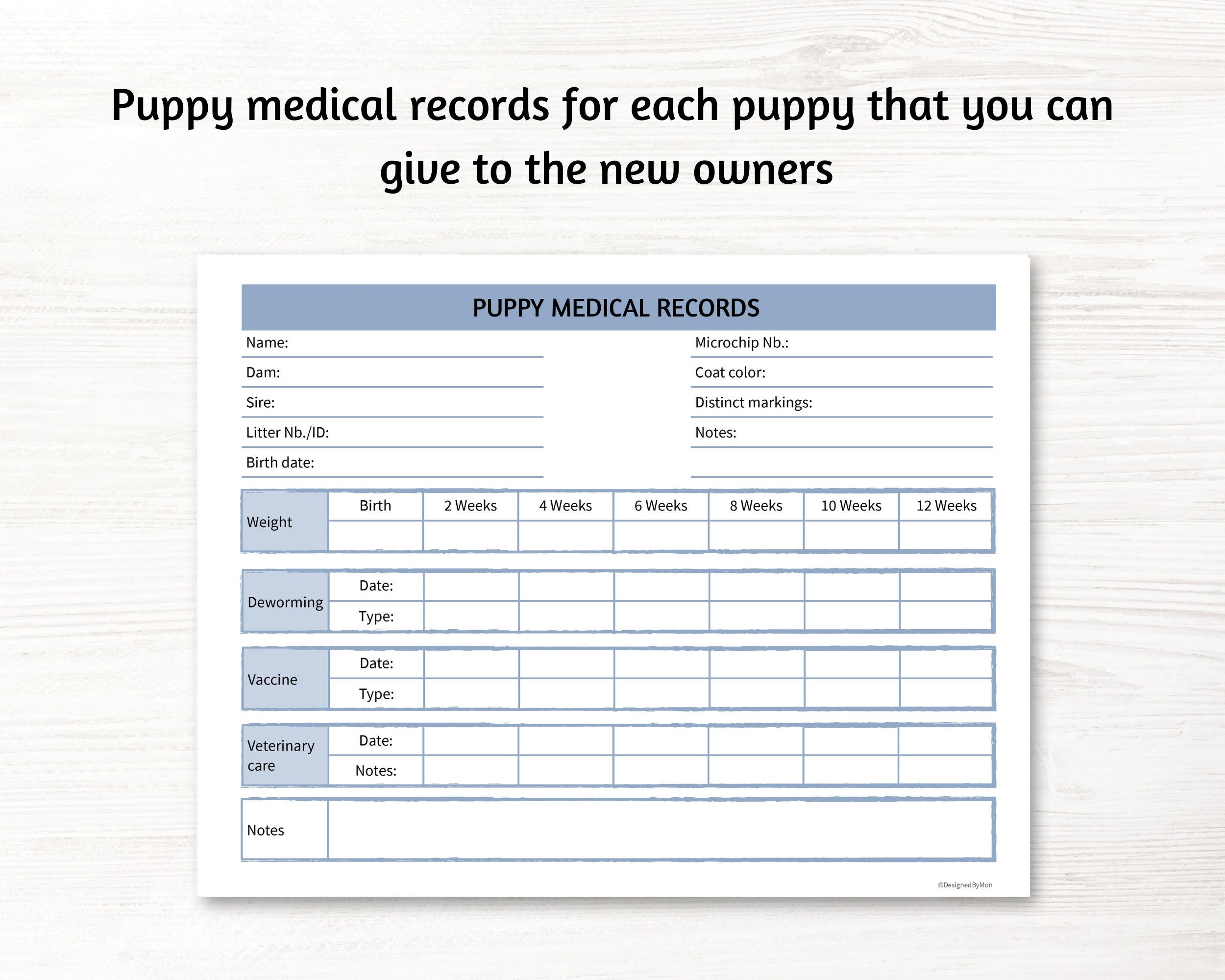Dog breeder charts bundle Breeder planner with pregnancy and | Etsy