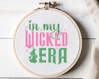 In My Wicked Era Cross Stitch Pattern