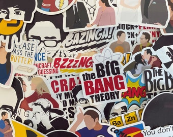 SCI-FI/Comics/Games Decals The Big Bang Theory Automotive Decal/Bumper Sticker SCI-FI/Comics/Games Decals The Big Bang Theory Automotive Decal/Bumper Sticker