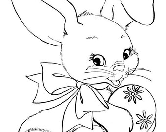 Easter Coloring Pages Etsy Uk
