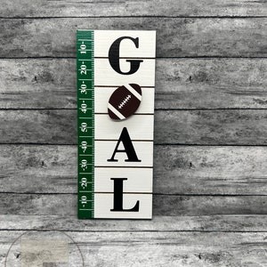 Football Goal Mini sign - Football Decor - Mini football House- Touchdown Rolling Pin - Tier tray decor