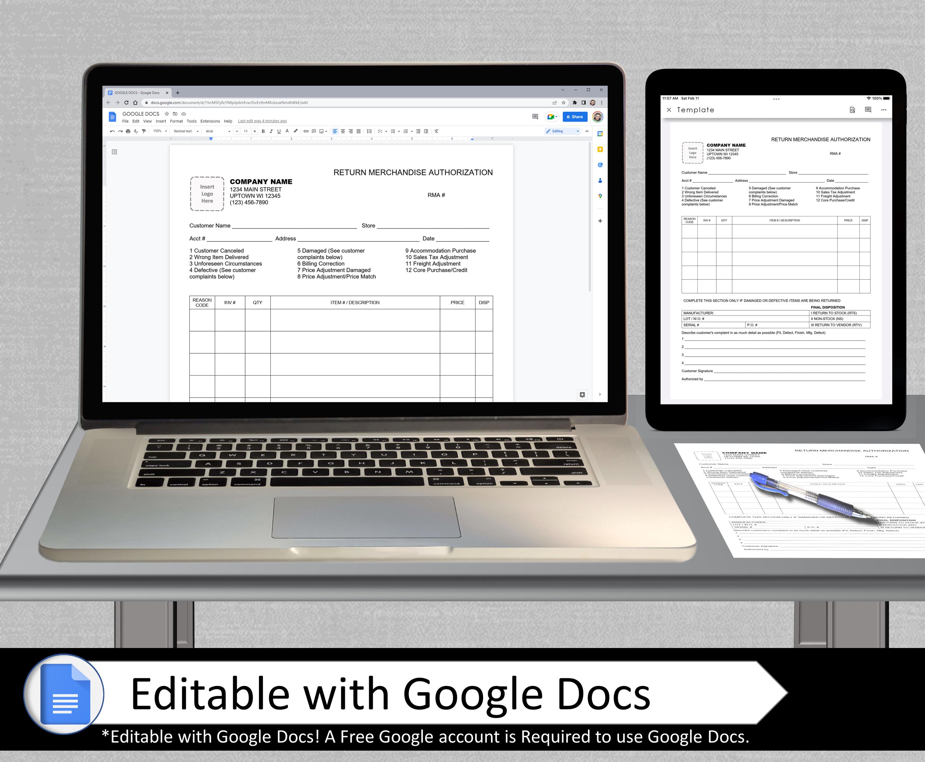 Example Of Rma Rga Return Merchandise Authorization (RMA), Return Authorization (RA) or ...