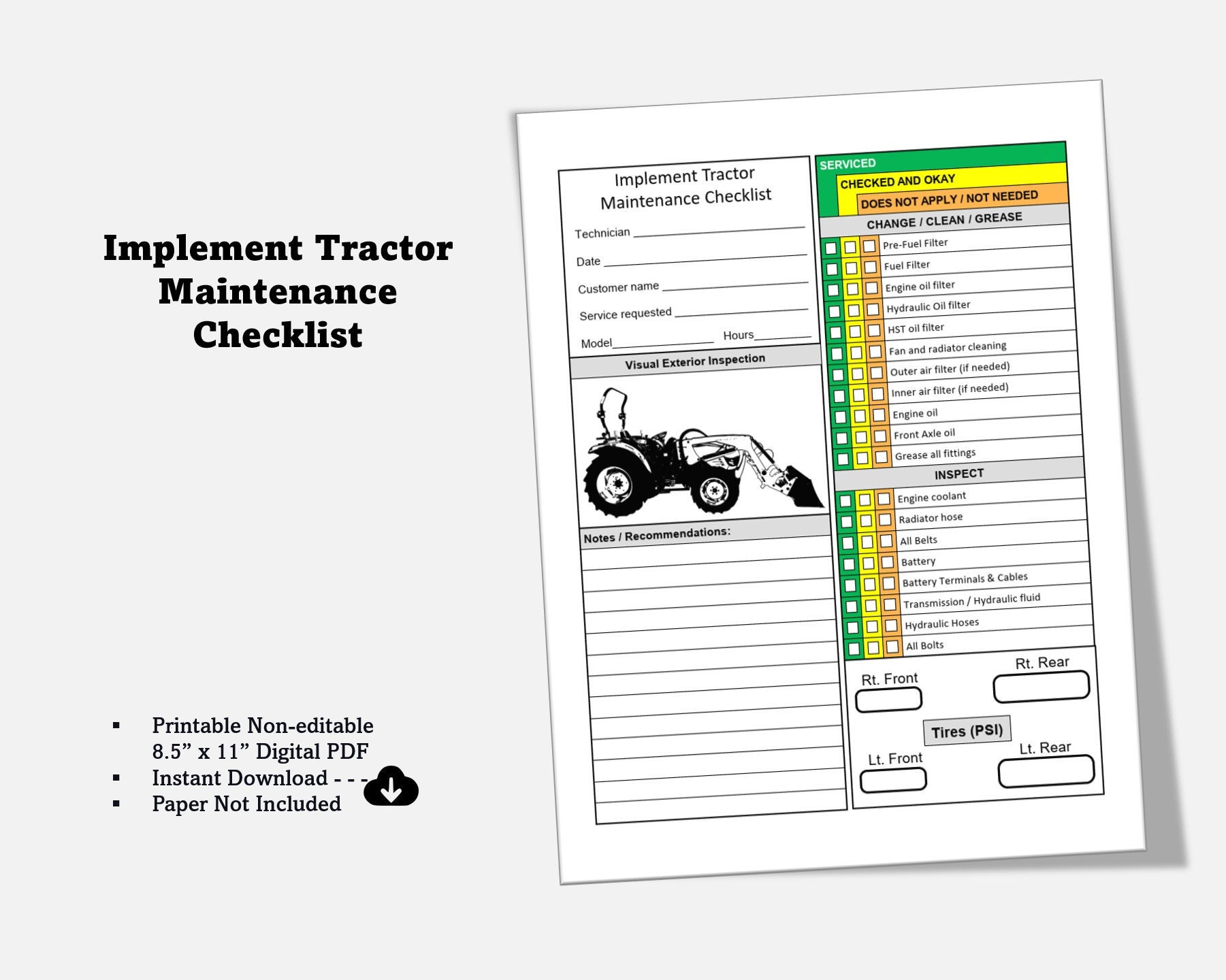 Operational Checklist Template Prntbl concejomunicipaldechinu gov co