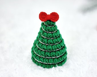 Crochet Christmas tree pattern - Crochet tree - Amigurumi tree - Christmas tree ornaments - Crochet Christmas decoration - Christmas pattern