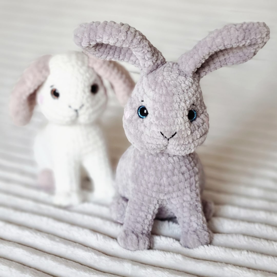 Crochet Rabbit Pattern Plush Rabbit Pattern Amigurumi Bunny Crochet