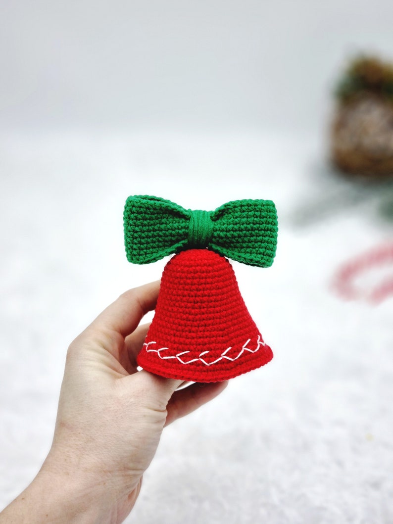 Crochet Bells Pattern Crochet Christmas Bell Ornaments - Etsy
