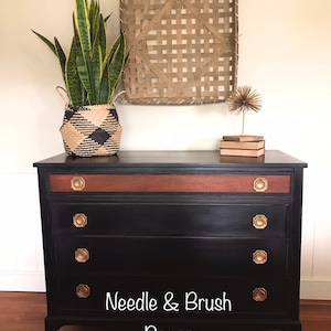 Elegant Black Dresser **SOLD** Please do not purchase