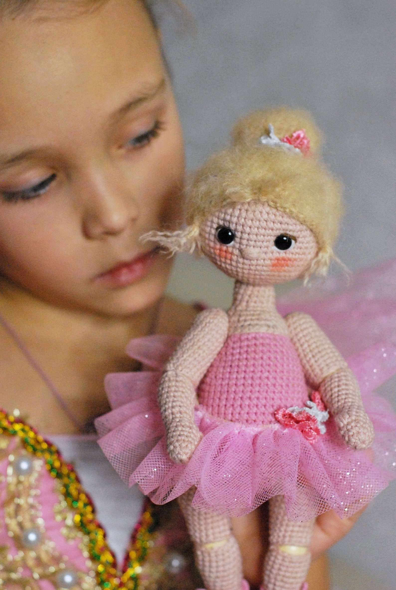 Ballerina Crochet Doll Pattern Amigurumi Doll with Tutu. Etsy
