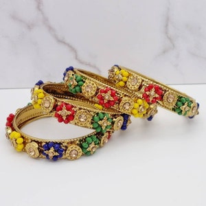 Mehrfarbige antike Gold Armreifen