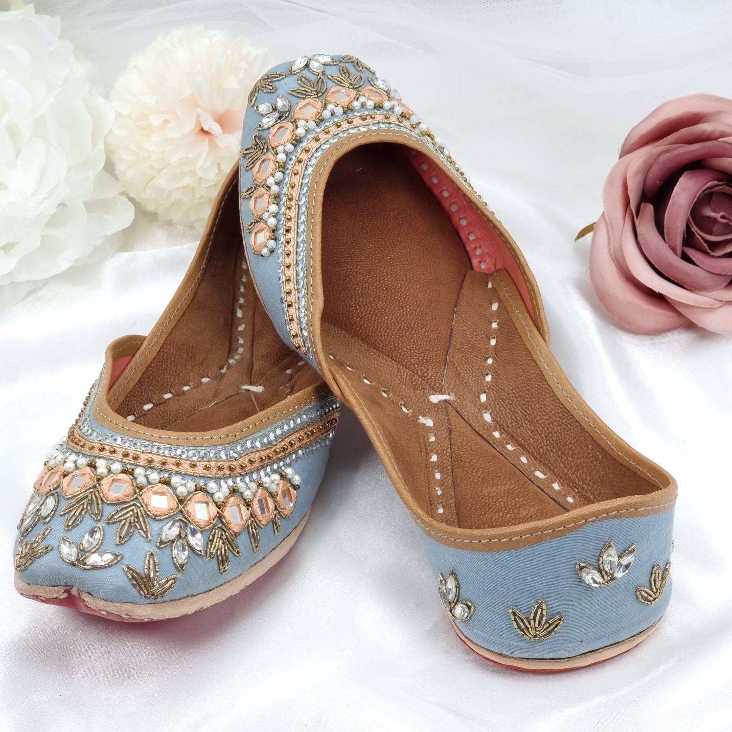 Something blue Shoe clips, Bridal shoe clips, Premium European Crystal Shoe  embellishments jewelry, Rhinestone shoe clip-on light blue