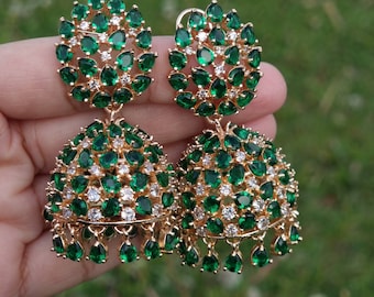 Asian earrings hotsell jhumka