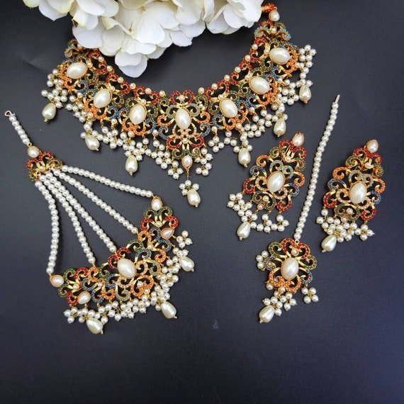 Pakistani jadau sets sale