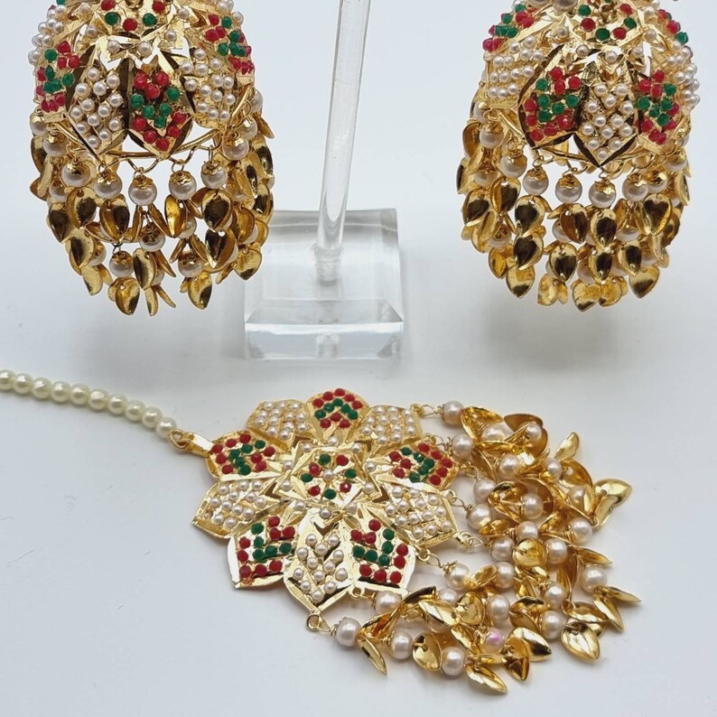 Jadau Tikka Set