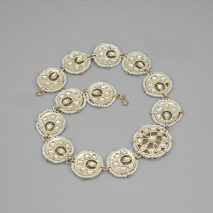 Lina White Kundan Headband