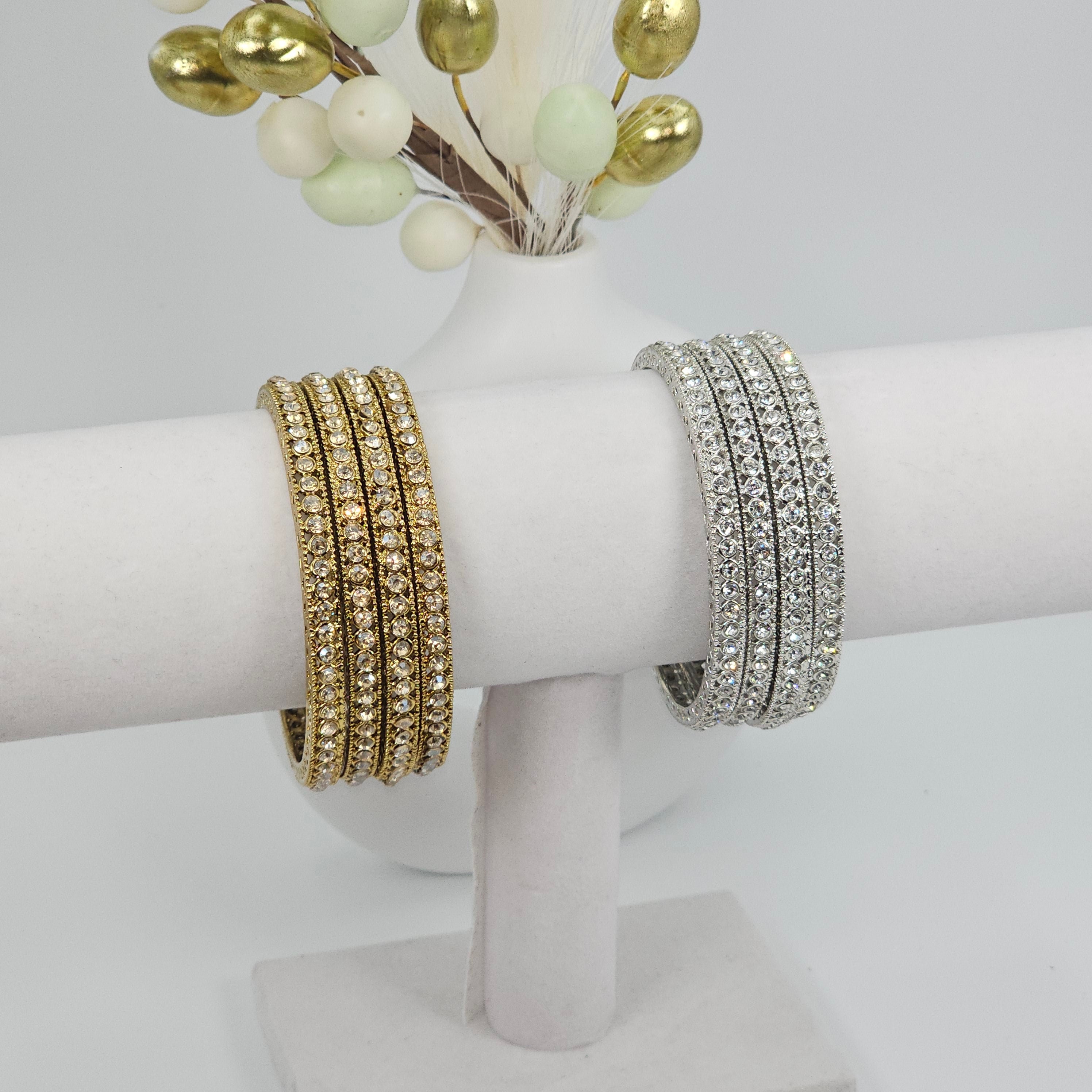 Ameri VINTAGE SAND LIKE BANGLE ゴールド バングル American AD Double Gold Plated Bangle 32.8 G | eBay