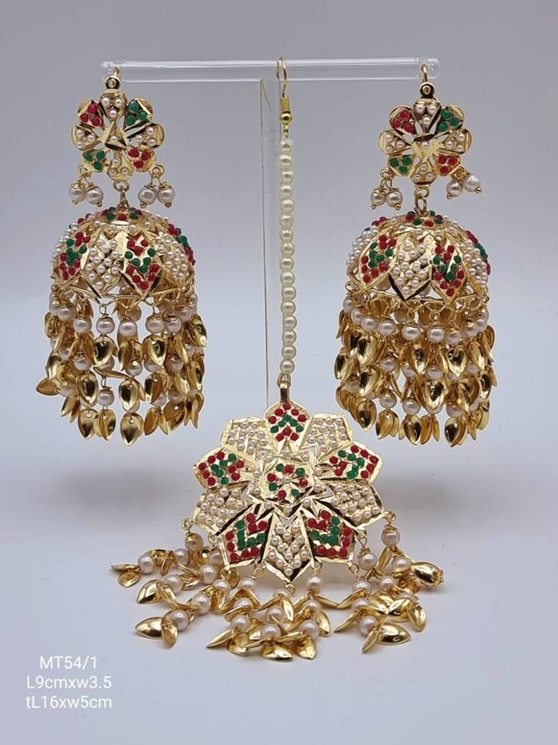 Jadau Tikka Set