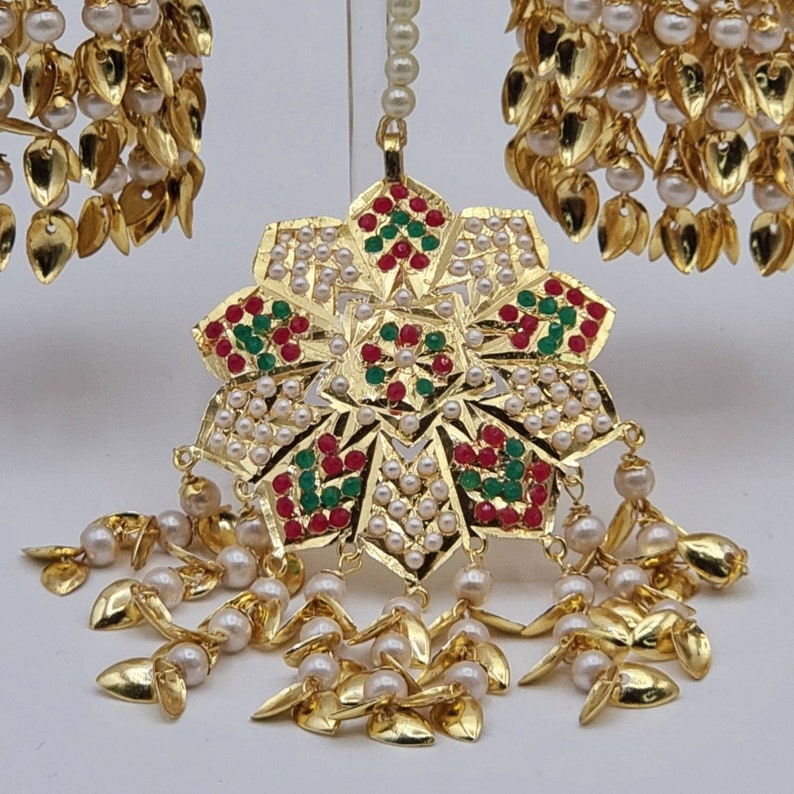 Jadau Tikka Set