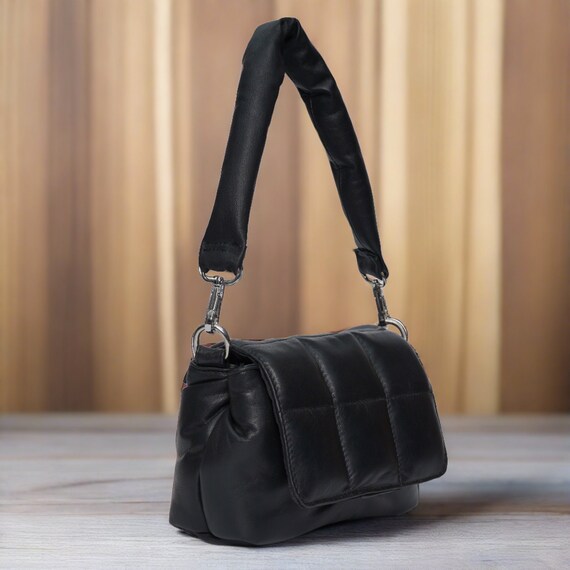 Black Real Leather Cross Body Bag Shoulder Bag Real Leather Satchel Bag Anniversary Gifs Christmas Gifts Gif for Her Etsy Ireland