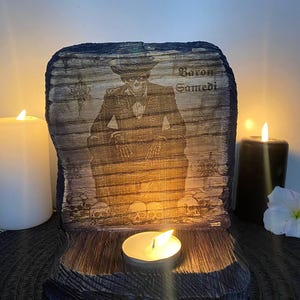 Baron samedi Baron samedi altar Veve Voodoo Voodoo altar Gothic hoodoo Spiritual Witchcraft Baron samedi sign Gothic altar Voodoo skull