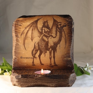 Gremory Gremory demon Gremory altar Gremory sigl Demon statue Goetia sigl Gremory seal Witchcraft altar Occult decor Goetia demon Solomon