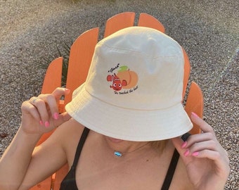 Gasp!! He touched the butt ... bucket hat