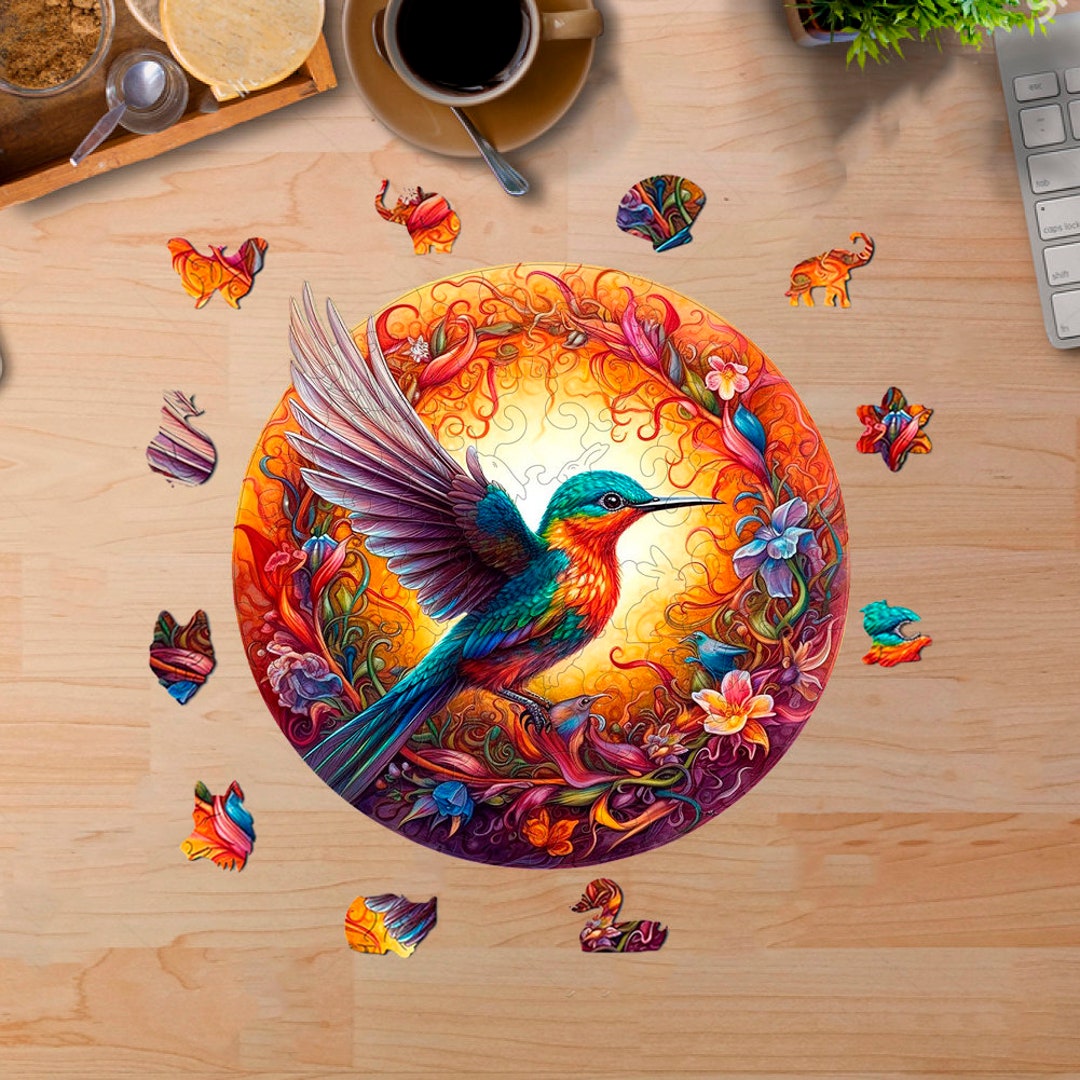 Flying Bird Wooden Jigsaw Puzzle for Adult , Wodden Toy, Puzzles for