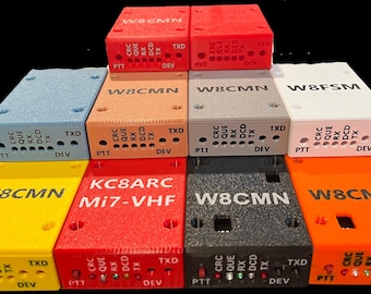 NinoTNC Case - 3D Printed PETG - Custom Lid - 2025 Update