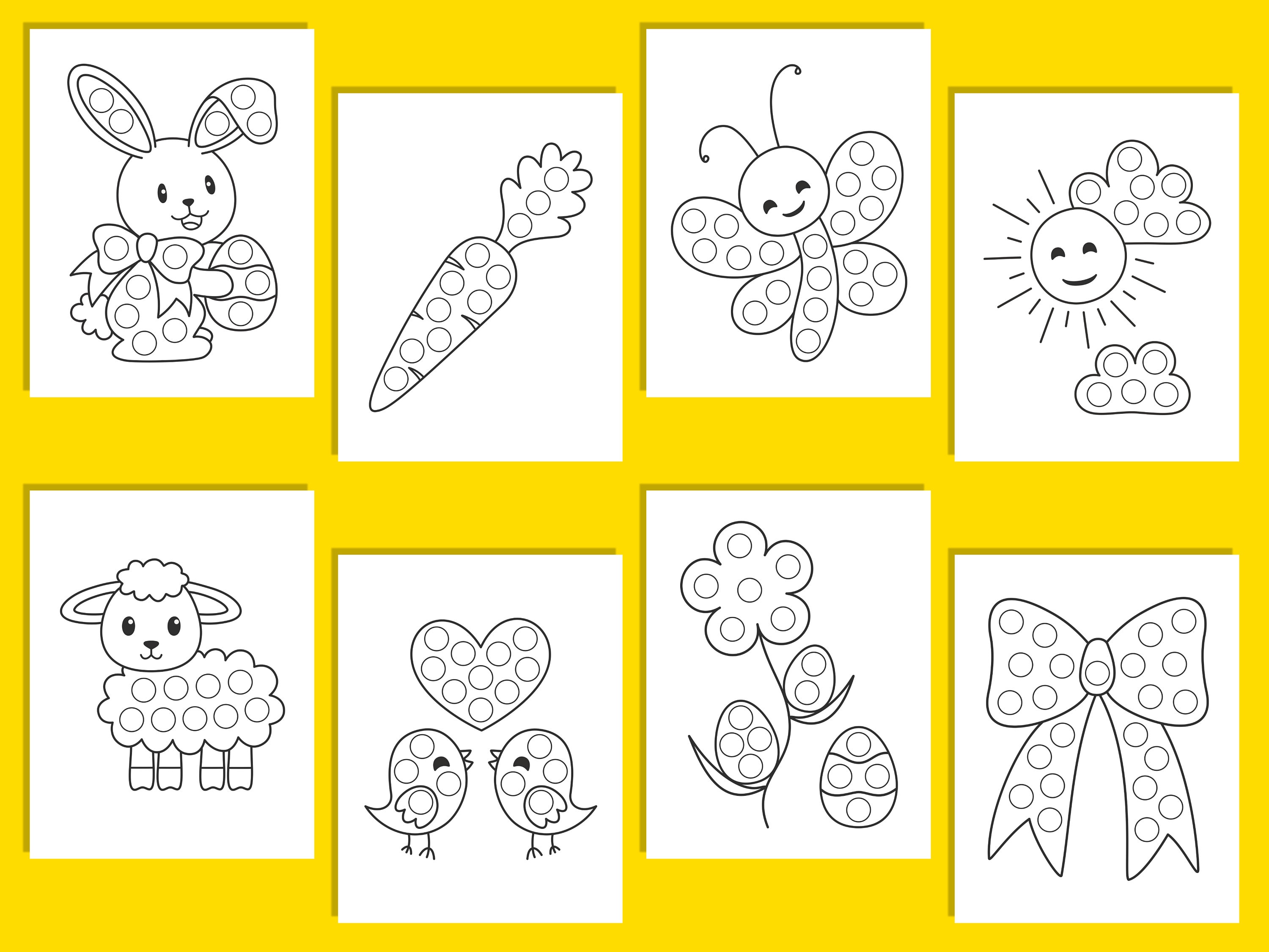 35-printable-easter-dot-marker-coloring-pages-for-kids-etsy