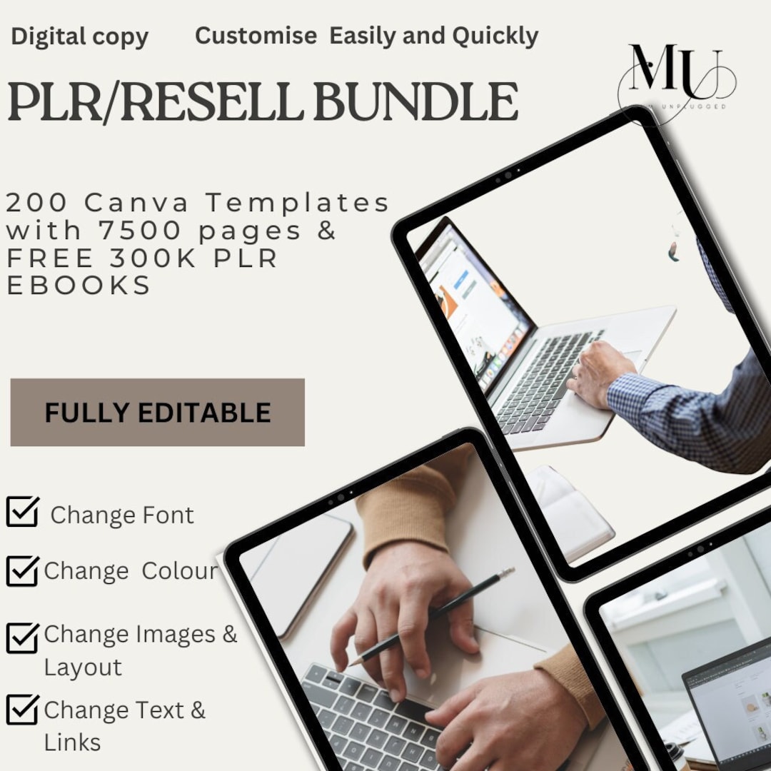 Canva Digital Template Bundle - Etsy