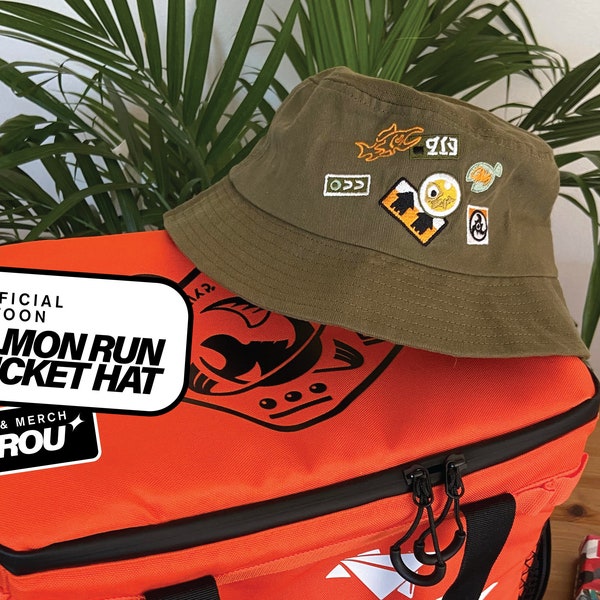salmon run bucket hat