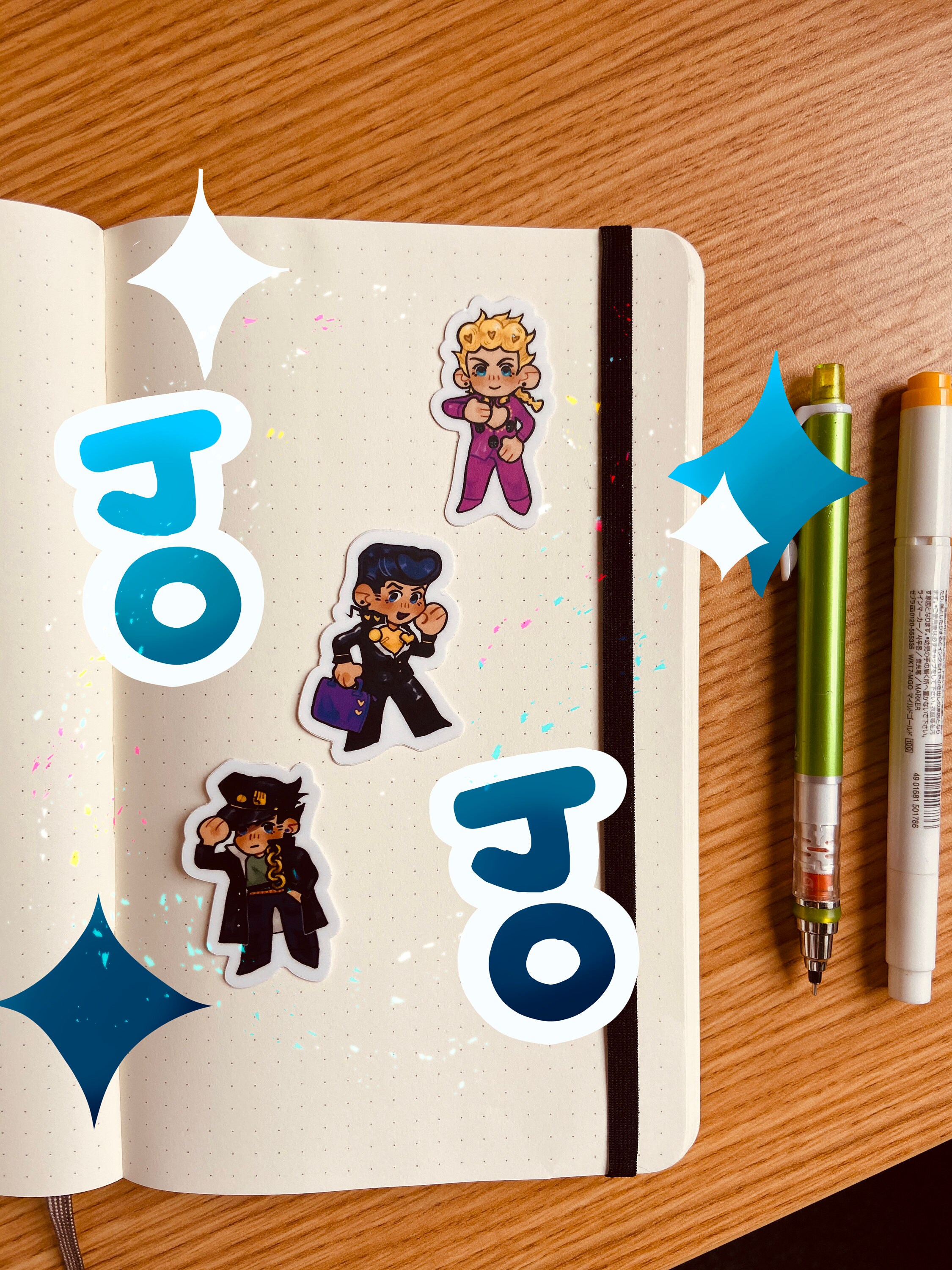 Jojo Sticker Pack Etsy